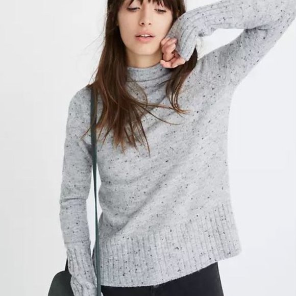 Madewell Sweaters - MADEWELL Donegal Inland Turtleneck Sweater S